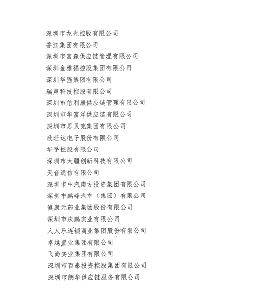 喜讯，皇家国际供应链荣获“改革开放40周年深圳民营经济突出贡献企业”称号  